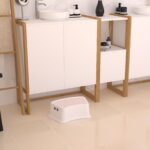 Escalón de baño infantil topos rosa - Imagen 2