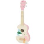 Ukelele Iris Rosa de Madera Classic World