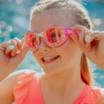 Gafas de natación Do Nuts Boston Creme Pink de Bling2o - Imagen 2