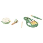 Set Musical Vintage de Madera para Niños - Imagen 3