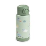 Botella Térmica con Pajita Playground Green 340ml