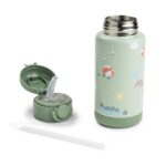 Botella Térmica con Pajita Playground Green 340ml - Imagen 7
