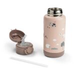Botella Térmica con Pajita Tiny Farm Rosa 340ml - Imagen 7