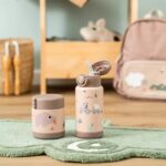 Botella Térmica con Pajita Tiny Farm Rosa 340ml - Imagen 5