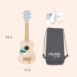 Ukelele Iris Azul de Madera Classic World - Imagen 4