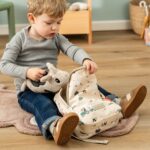 Mochila Infantil Tiny Backpack Tiny Trails Sand - Imagen 9