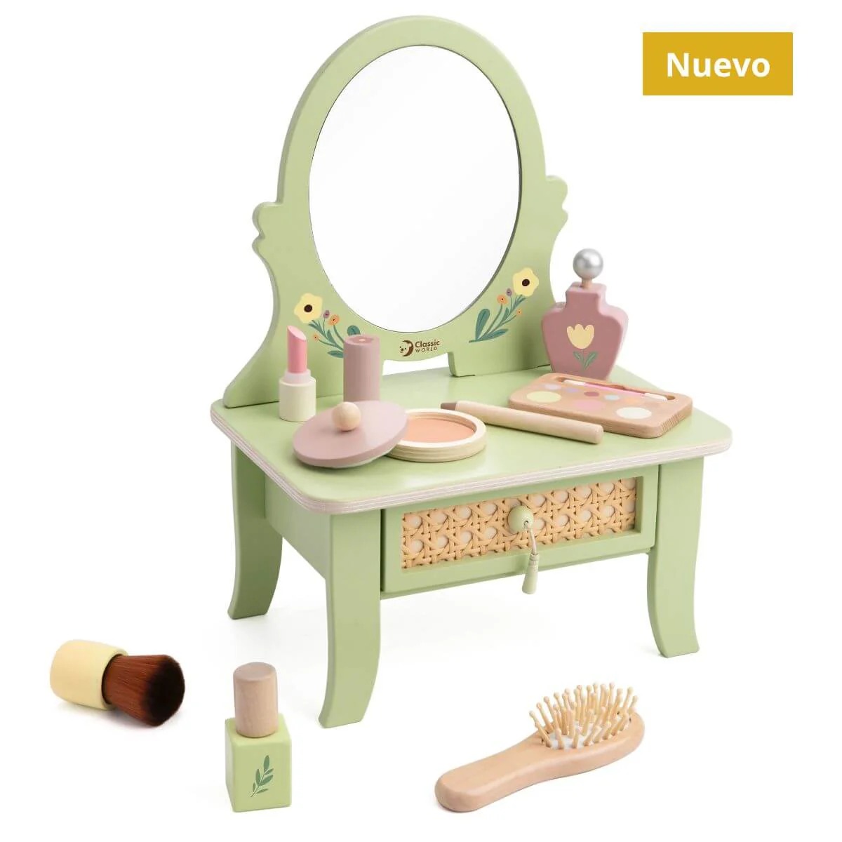 Tocador infantil Vintage de Madera - Imagen 1