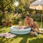 Piscina hinchable infantil 100cm. Lighthouse de Miniland - Imagen 4