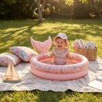 Piscina 80 cm Sirena  con Cola Little Dutch - Imagen 2