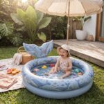 Piscina 80 cm Ocean con Cola Little Dutch - Imagen 3
