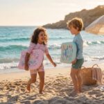 Body Board de Espuma Ligera Sirena de Little Dutch - Imagen 5