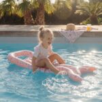 Colchoneta Hinchable Cola de Sirena Little Dutch - Imagen 3