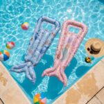 Colchoneta Hinchable Cola de Ballena Little Dutch - Imagen 4
