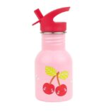 Botella Infantil de Acero Inoxidable Mini Cerezas - A Little Lovely Company