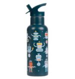Botella Infantil de Acero Inoxidable XL Robots - A Little Lovely Company