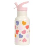 Botella Infantil de Acero Inoxidable Corazones - A Little Lovely Company - Imagen 6