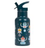 Botella Infantil de Acero Inoxidable Robots - A Little Lovely Company