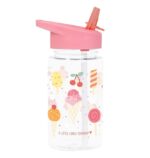Botella Infantil de Tritán con Pajita Helados - A Little Lovely Company - Imagen 3