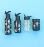 Botella Infantil de Acero Inoxidable XL Robots - A Little Lovely Company - Imagen 4