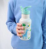 Botella Infantil de Acero Inoxidable Jungla - A Little Lovely Company - Imagen 2