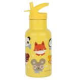 Botella Infantil de Acero Inoxidable Animales - A Little Lovely Company