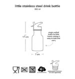 Botella Infantil de Acero Inoxidable Mini Cerezas - A Little Lovely Company - Imagen 7