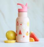 Botella Infantil de Acero Inoxidable Helados - A Little Lovely Company - Imagen 4