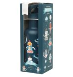 Botella Infantil de Acero Inoxidable Robots - A Little Lovely Company - Imagen 4