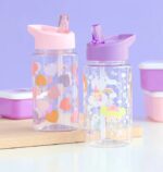 Botella Infantil de Tritán con Pajita Princesas - A Little Lovely Company - Imagen 4