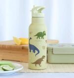 Botella Infantil de Acero Inoxidable XL Dinosaurios - A Little Lovely Company - Imagen 2