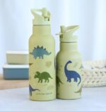 Botella Infantil de Acero Inoxidable XL Dinosaurios - A Little Lovely Company - Imagen 3