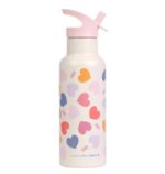 Botella Infantil de Acero Inoxidable XL Corazones - A Little Lovely Company - Imagen 6