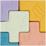 Primer Puzzle de Bloques Blandos Soft Animal Blocks de Miniland - Imagen 6