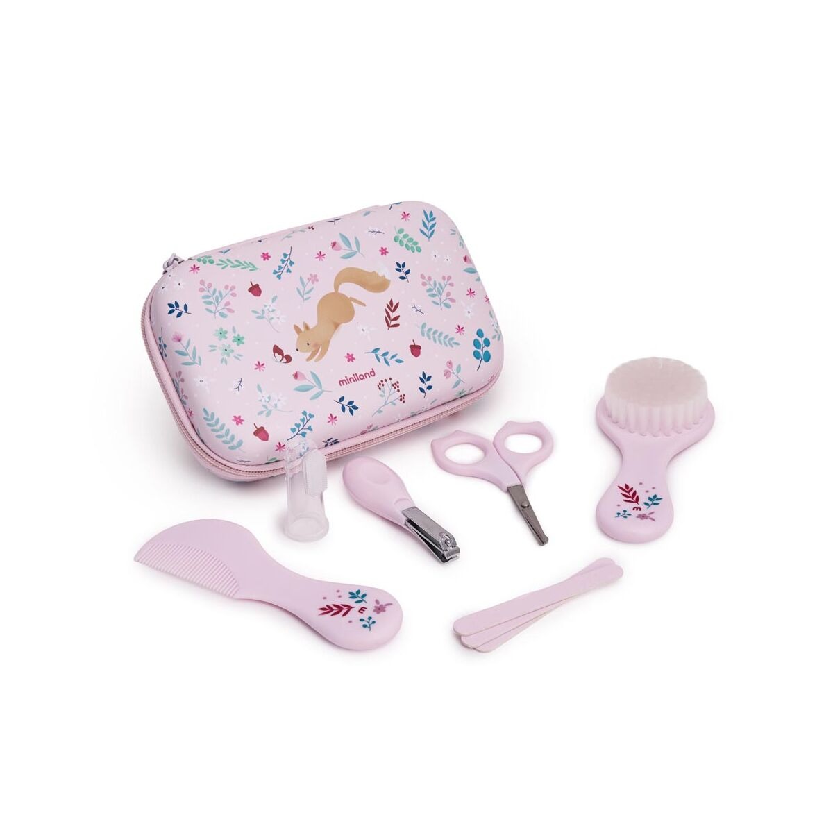 imgi_23_5005089745_1_3844 Set de Cuidado e Higiene Infantil Baby Kit Squirrel de Miniland - Imagen 1