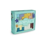 Primer Puzzle de Bloques Blandos Soft Animal Blocks de Miniland - Imagen 7