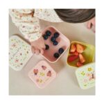 Set de 3 Fiambreras Infantiles para Snacks Butterfly de Miniland - Imagen 5