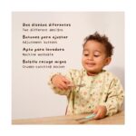 Babero de Silicona con Bolsillo Soft Biby Explorer de Miniland - Imagen 3