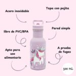 Botella de Acero Inoxidable Unicornio Sassi - Imagen 6
