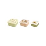 Set de 3 Fiambreras Infantiles para Snacks Explorer de Miniland