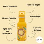 Botella de Acero Inoxidable León Sassi - Imagen 8
