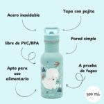 Botella de Acero Inoxidable Oso Polar Sassi - Imagen 8