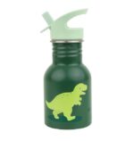 Botella Infantil de Acero Inoxidable Mini Dinosaurios - A Little Lovely Company