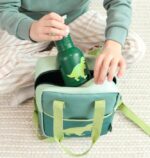 Botella Infantil de Acero Inoxidable Mini Dinosaurios - A Little Lovely Company - Imagen 2
