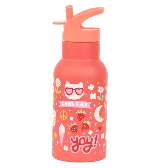 imgi_98_DBSSFU79-LR-1-SS-drink-bottle-Fun Botella Infantil de Acero Inoxidable Fun - A Little Lovely Company - Imagen 1