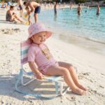 Silla de playa plegable infantil Rayas multicolor - Imagen 9