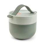 Fiambrera con asa Green 550 ml.