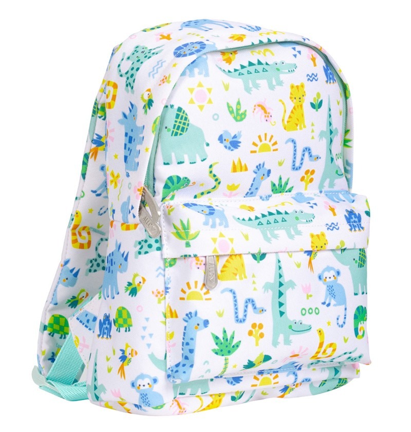 imgi_2_T8KY00019908-02 Mochila infantil Jungle - A Little Lovely Company - Imagen 1
