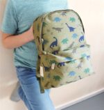 Mochila infantil Dinosaurios - A Little Lovely Company - Imagen 2
