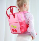 Mochila Infantil Pequeña Cerezas - A Little Lovely Company - Imagen 3