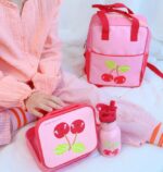 Mochila Infantil Pequeña Cerezas - A Little Lovely Company - Imagen 6